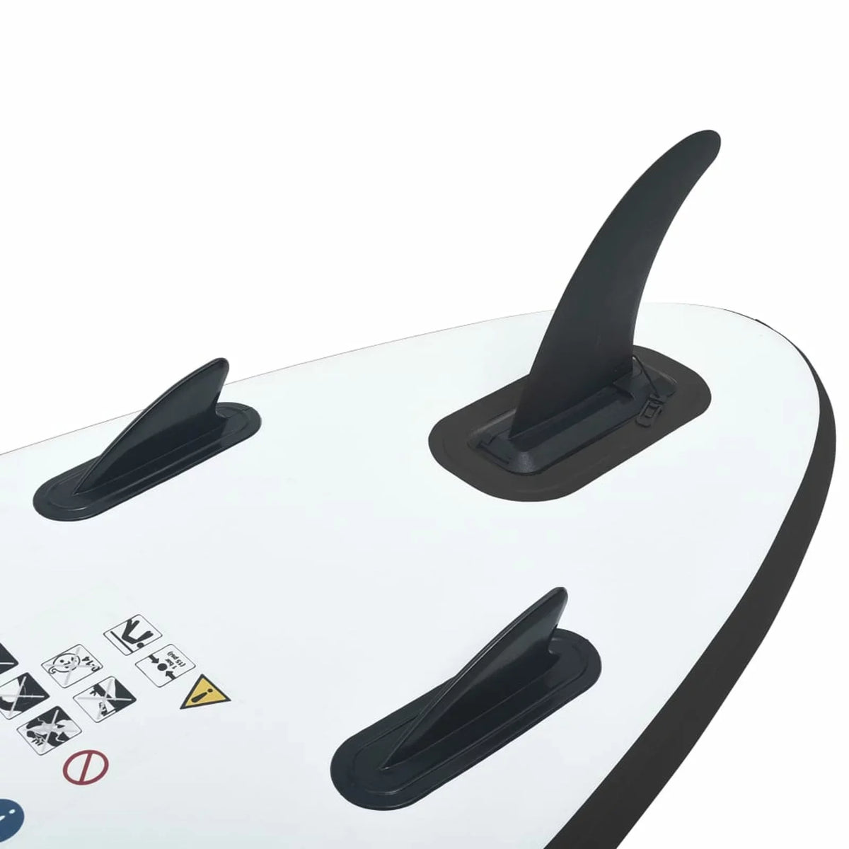 ametoys Inflatable Paddleboard Set Black and White