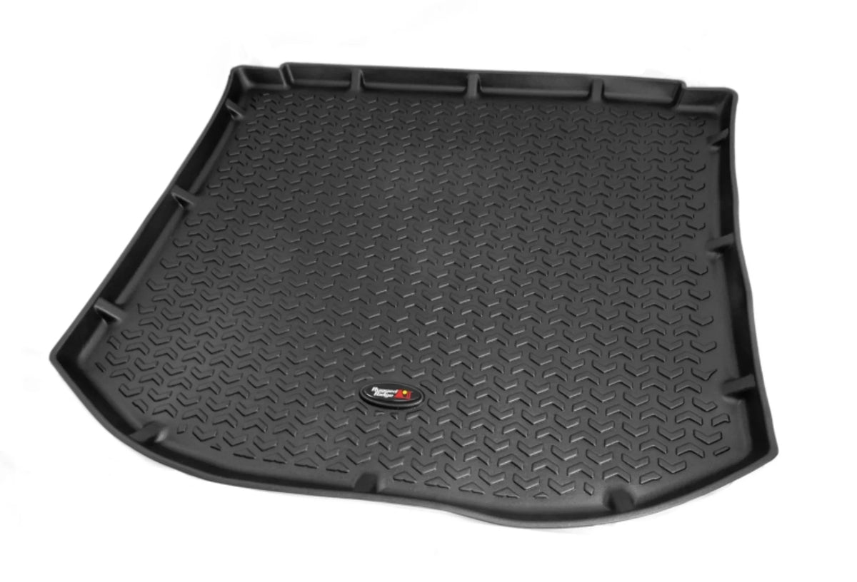 Rugged Ridge by RealTruck | 12975.29 Floor Liner, Cargo; Black, appropriate with 1984-2001 Jeep Cherokee XJ