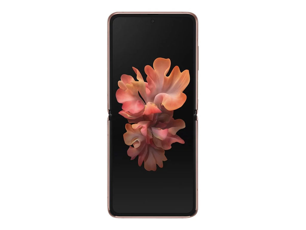 Galaxy Z Flip 5G - 5G smartphone - dual-SIM - RAM 8 GB / Internal Memory 256 GB - OLED display - 6.7" - 2636 x 1080 pixels - 2x rear cameras 12 MP, 12 MP - front camera 10 MP - mystic bronze