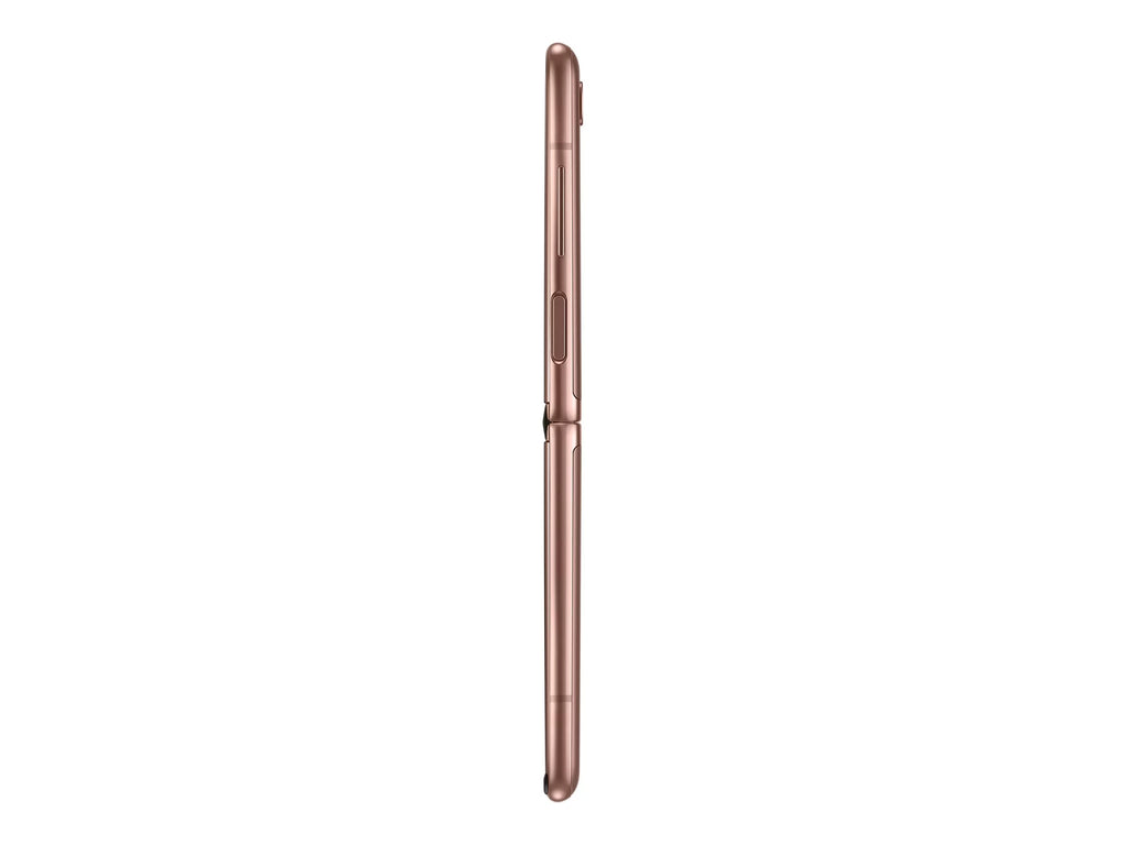 Galaxy Z Flip 5G - 5G smartphone - dual-SIM - RAM 8 GB / Internal Memory 256 GB - OLED display - 6.7" - 2636 x 1080 pixels - 2x rear cameras 12 MP, 12 MP - front camera 10 MP - mystic bronze