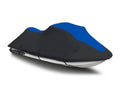 BLACK / BLUE HEAVY-DUTY, PWC 600D JET SKI protector suitable for Yamaha Wave Runner FX 140 Cruiser 2003 2004