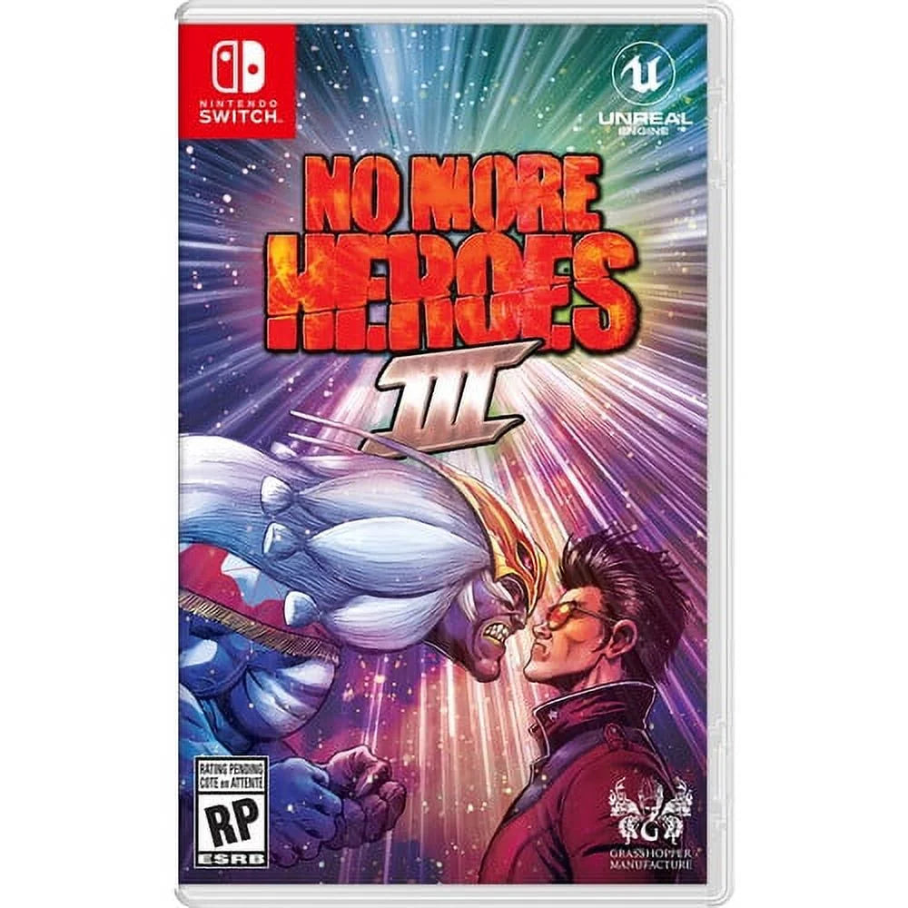 Ultimate - Nintendo Switch. No More Heroes 3 Bundle with Super Smash Bros