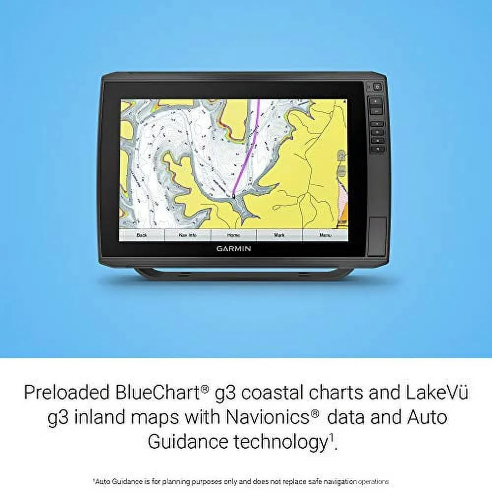 Garmin ECHOMAP Ultra 106sv with GT56UHD-TM Transducer (Bundle) With USB Charging Cube + USB Car Charger + LCD Screen Cleaning Kit