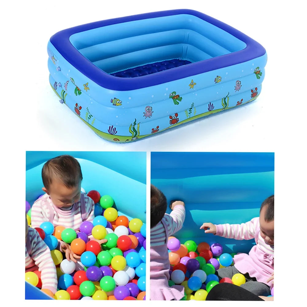Portable Swimming Pool Inflatable Swimming Pool Outdoor Basin Kid Bathtub