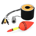 Lixada Underwater Fishing Camera 1200TVL with 12 LEDs Night Vision Waterproof Fish Shape for ship Ice Fishing 15m 30m 50m Cable Accessories