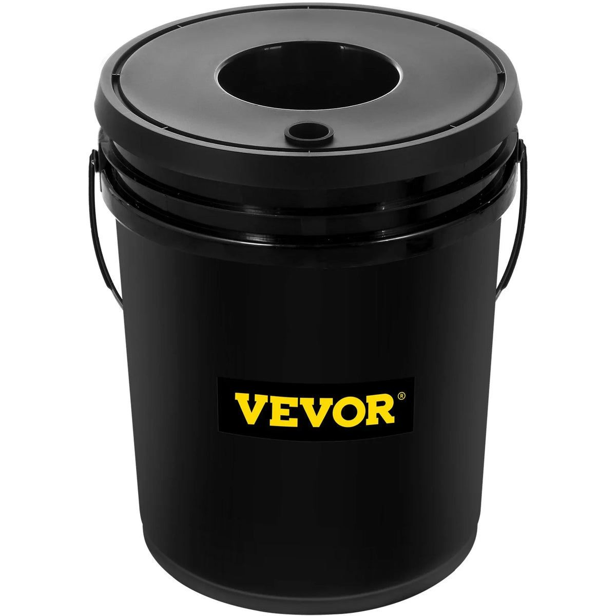 VEVOR DWC Hydroponic Grow Kit, 5-Gallon, 4-Bucket System with Pump, Air Stone & aqua Level Indicator for Indoor/Outdoor Leafy Vegetables