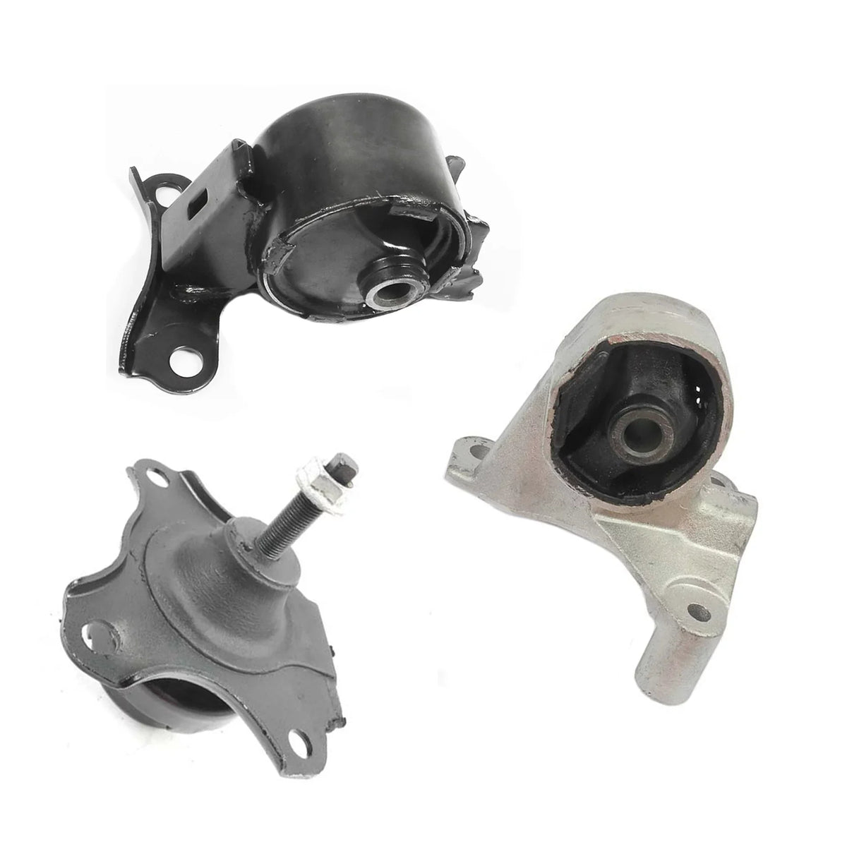 M186 6589 6591 4511 For 01-05 Honda Civic 1.7L MT Front & Left & Trans Set 3 Engine Motor Mount 01 02 03 04 05
