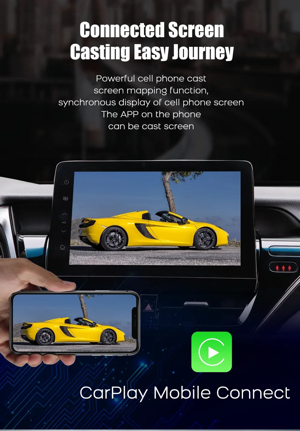 Wireless  Carplay Adapter Dongle,8Core Android Wireless Carplay Factory Wired for  CarPlay Cars Plug & Play for Iphone Screen Usb Bluetooth5.0 Receiver