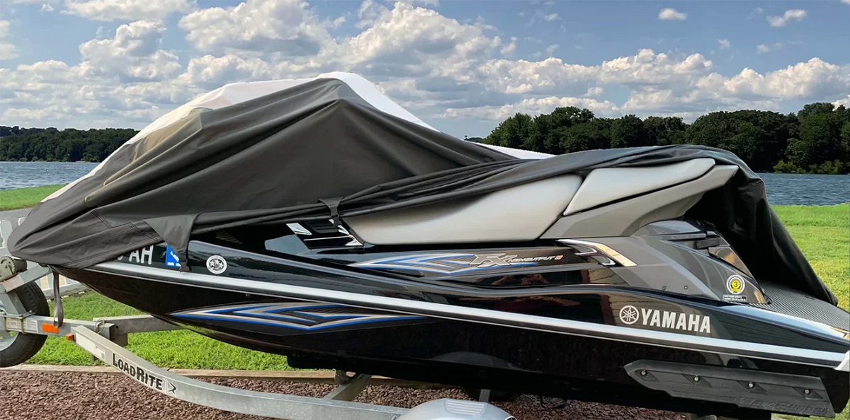SUPER HEAVY-DUTY PWC 600D JET SKI wrap matching for Sea Doo Sea-Doo Bombardier 1996-1999 GSX GSX Ltd Jet Ski PWC wrap 1-2 Seater