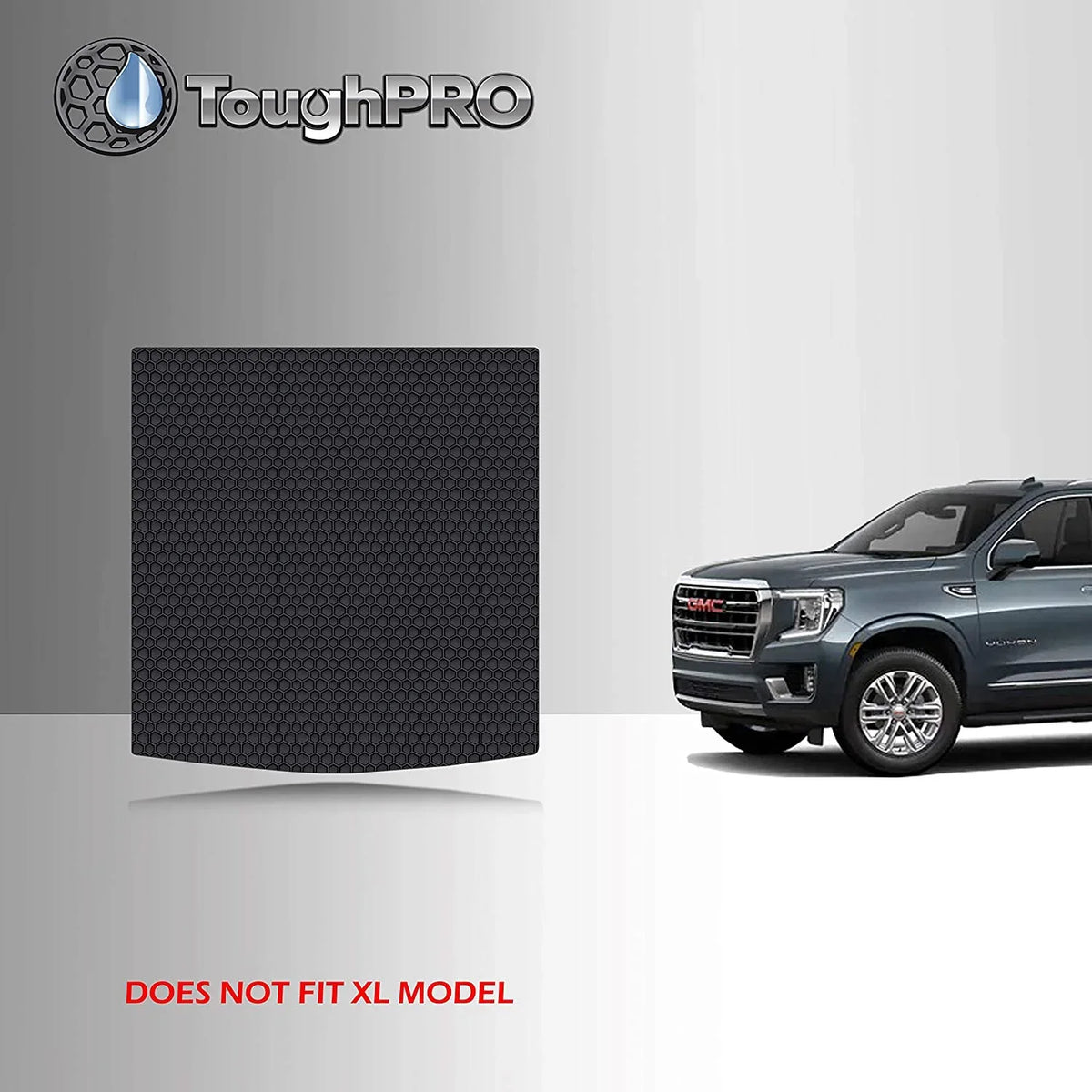 TOUGHPRO Cargo/Trunk Mat Accessories appropriate with GMC Yukon Denali - 3rd Row Down - All atmospheric conditions - Heavy Duty - (Made in USA) - 2021