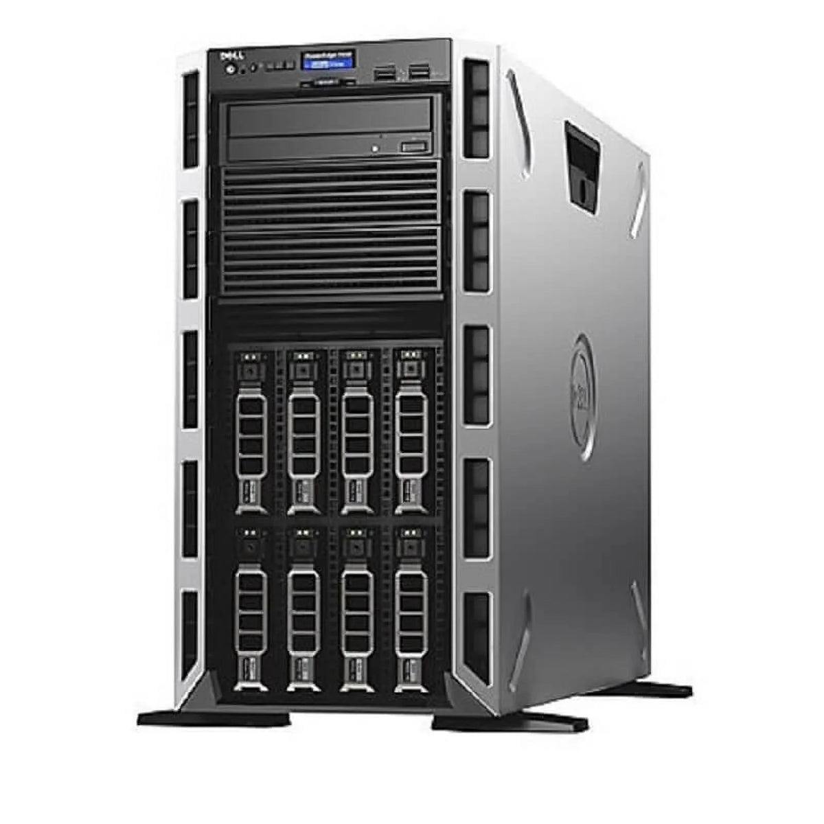 Used  PowerEdge T430 8 x 3.5" Hot Plug 2x E5-2630 V3 Eight Core 2.4Ghz 192GB H330