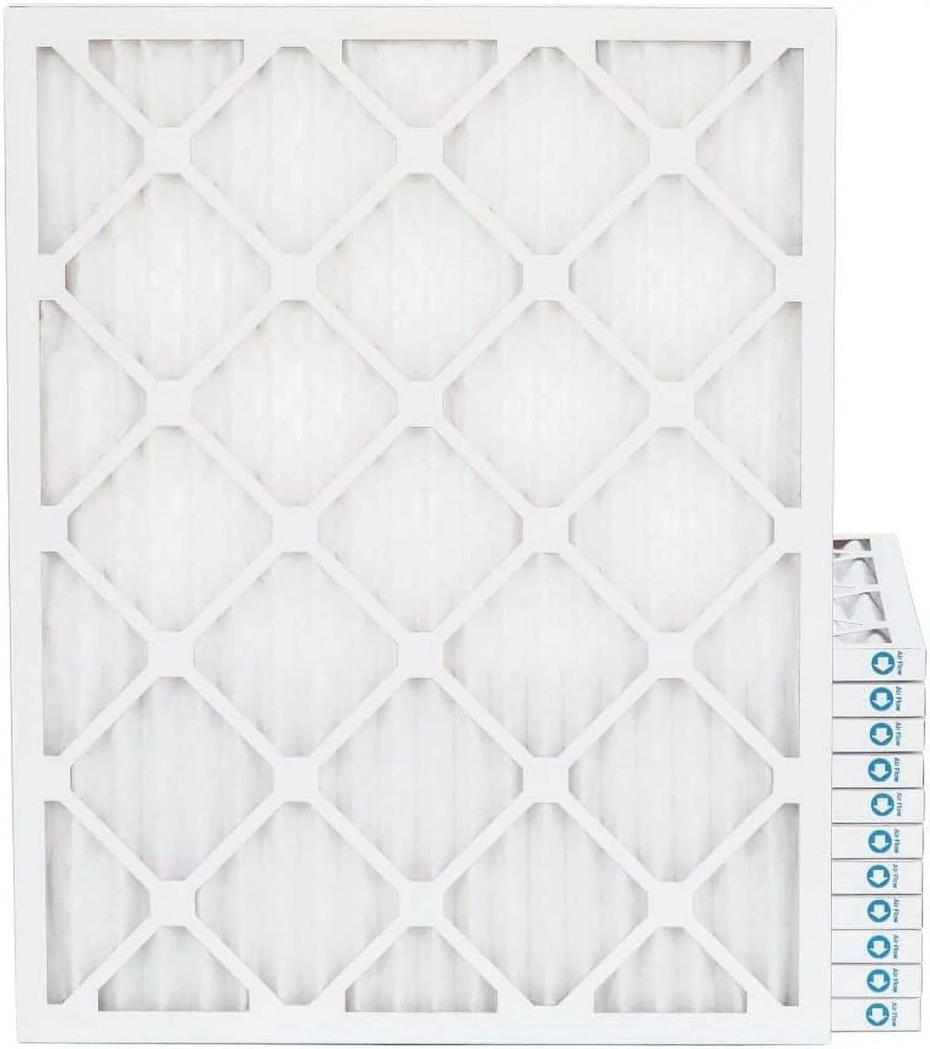 Size: 13-1/2 X 17-1/2 X 3/4. Case Of 12. 14X18x1 MERV 11, MPR 1000 Pleated Furne 1" Air Filters By Pamlico
