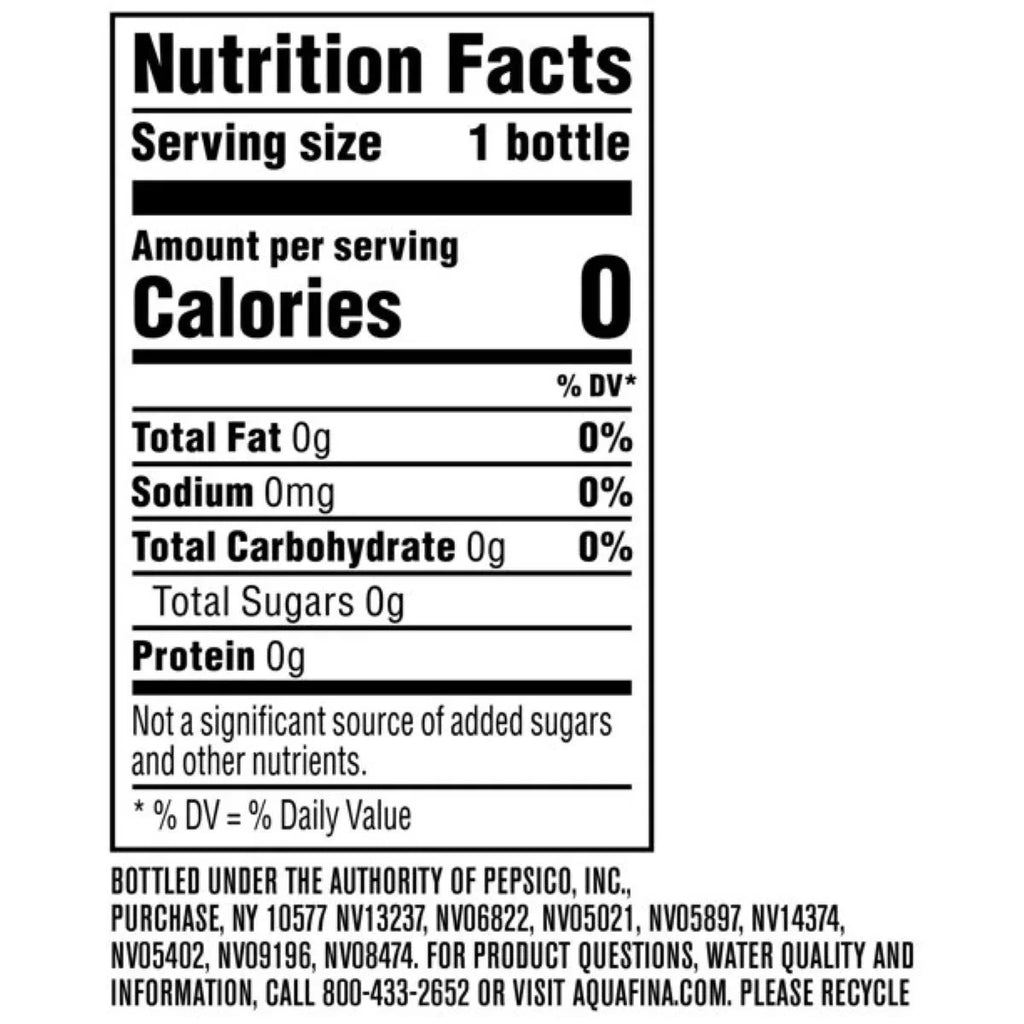 Aquafina liquid 20oz Bottles, Quantity of 16