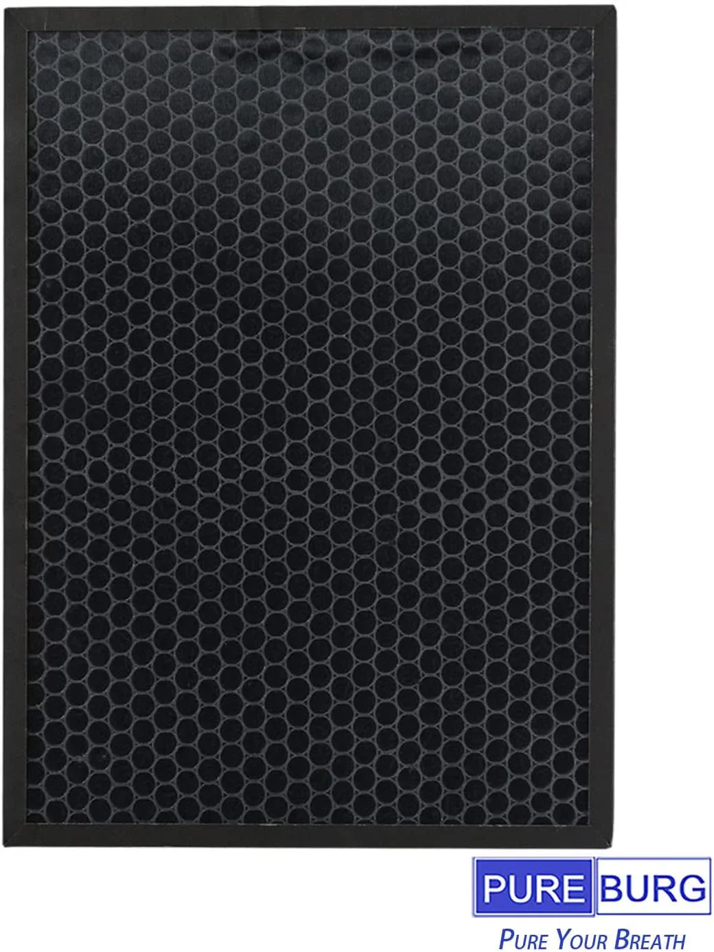 PUREBURG 2-Pack Replacement High efficiency 3-in-1 HEPA Filters matching with  ,BKJ-33