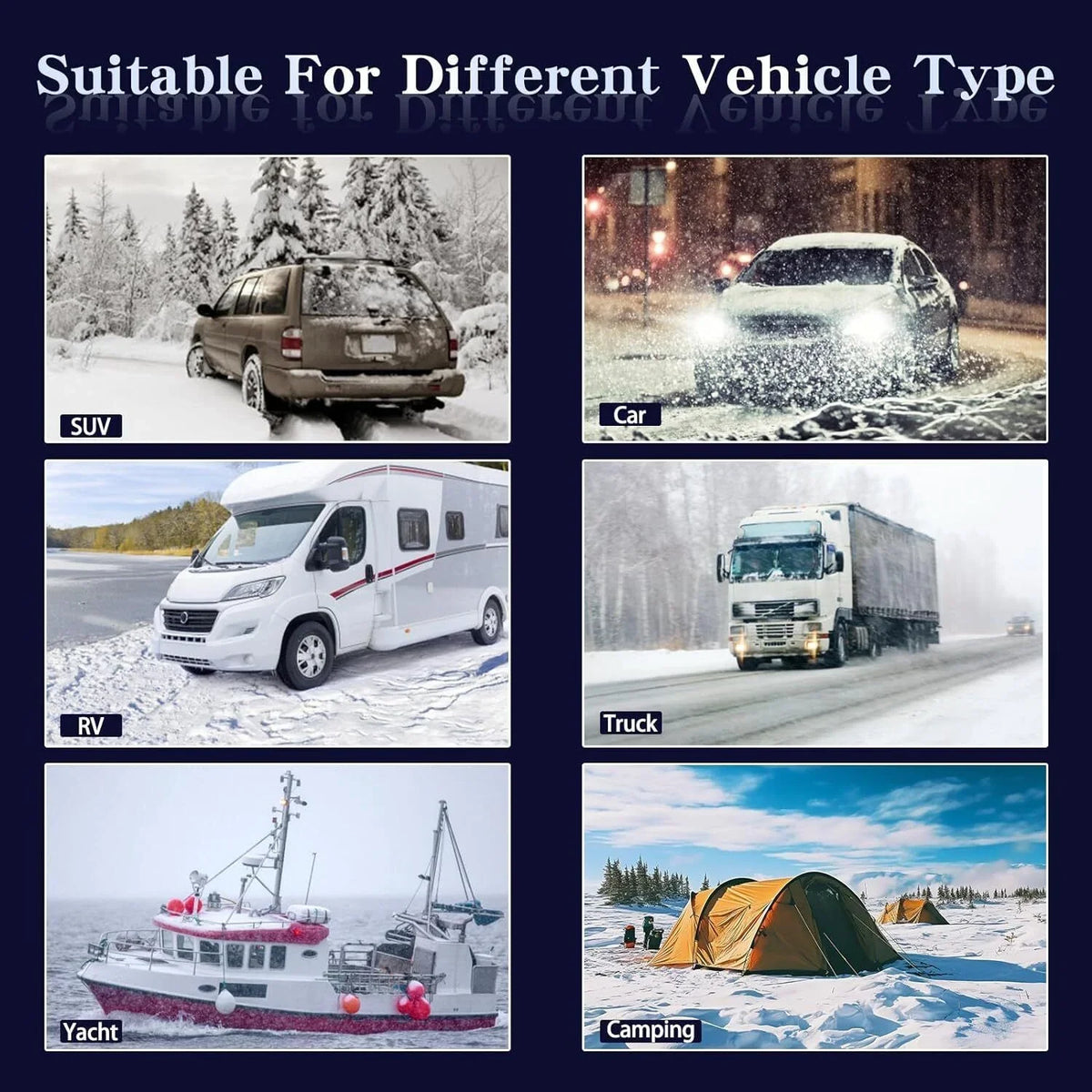 JSTUOKE 5-8KW Diesel Air Heater All in One Control and LCD Display, Fast Heating, for RV Truck, craft, Bus, Car Trailer, Motorhomes, Caravans