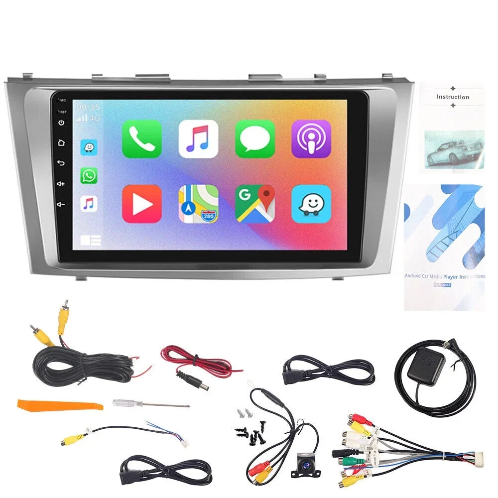 Jahy2Tech 2+32G Android 11 Car Stereo, 9 Inch IPS HD Touch Screen Car Radio Wireless CarPlay Android Auto for  Camry 2006-2011