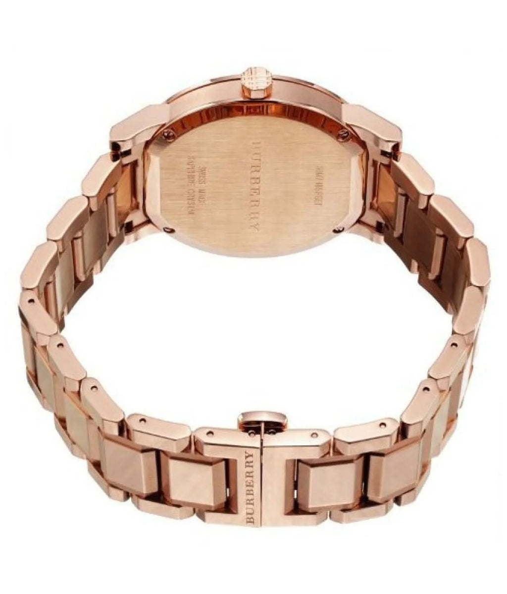 Burberry Unisex Classic Checked Analog Quartz 38mm Watch BU9004