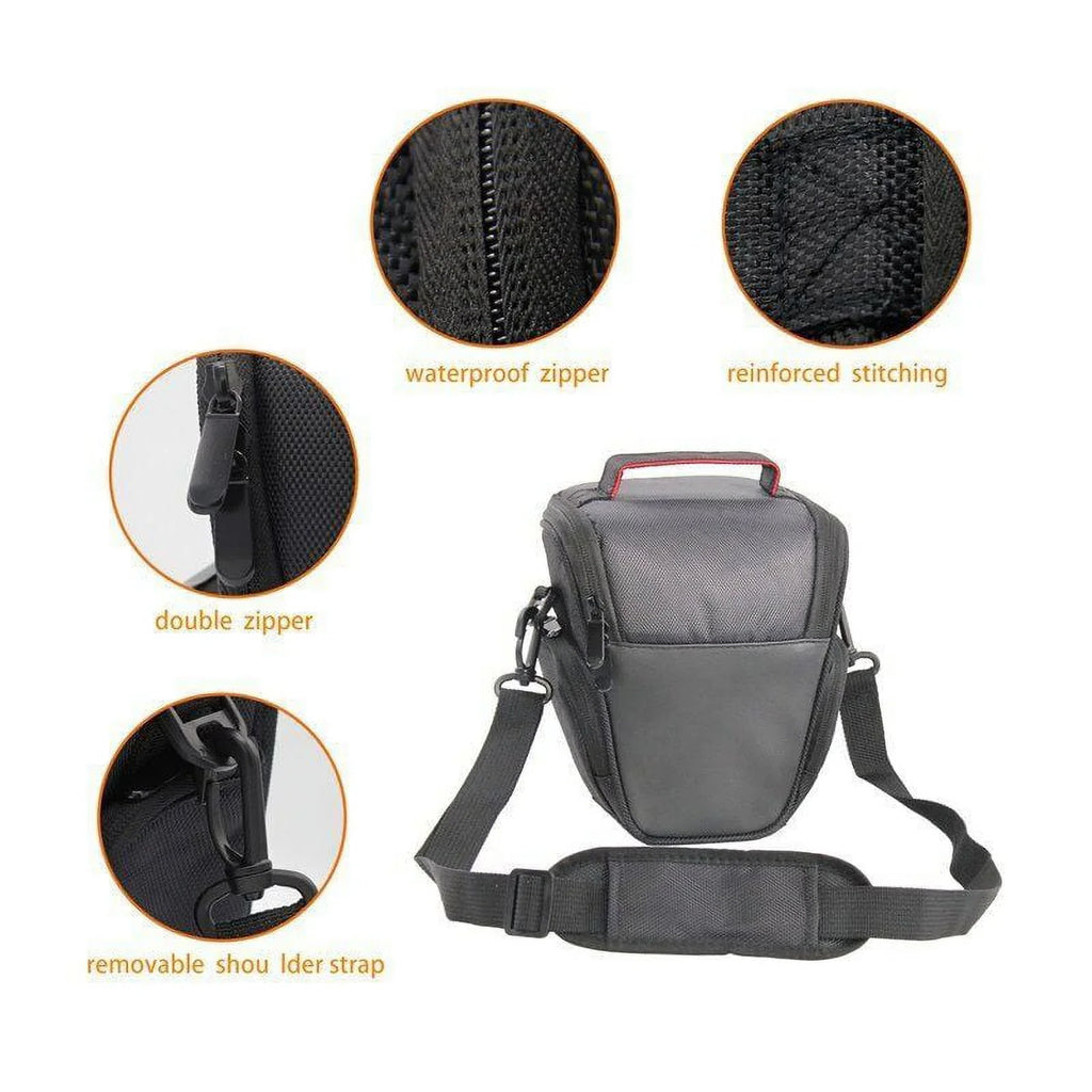 Waterproof DSLR SLR Camera Shoulder Bag Case with Shockproof Padding for , ,  EOS Cameras