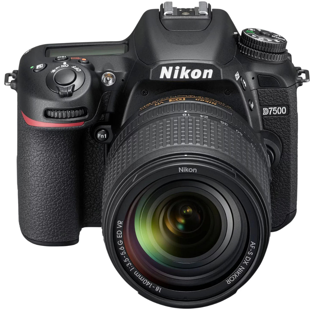 D7500 DSLR Camera with 18-140mm Lens + 2pcs SanDisk 32GB Memory Card + Case + Tripod + UV Filter + A-Cell Accessory Bundle