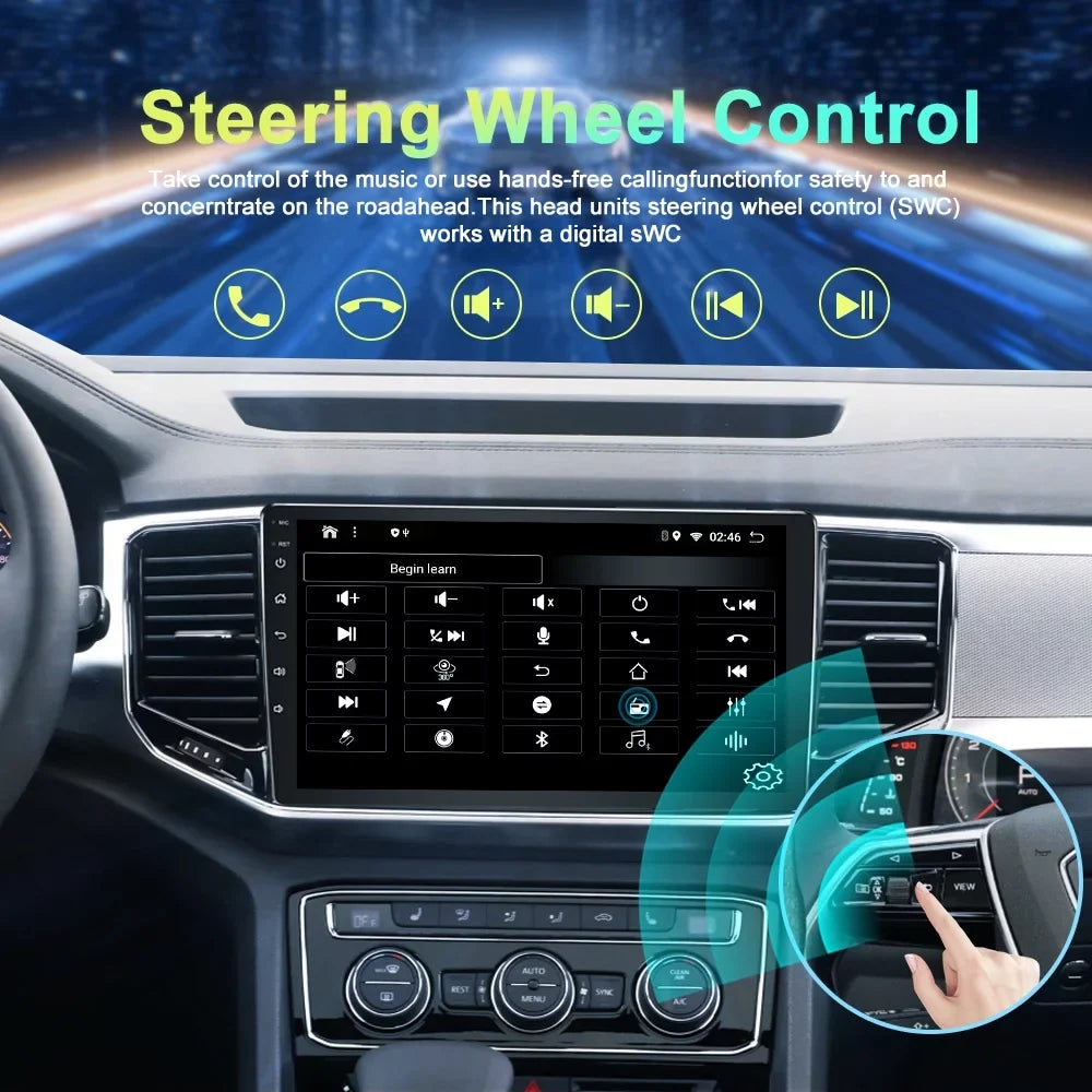 2 DIN Car Radio for KIA Optima K5 2013-2015 Android 13 9 Inch Touch Screen Support CarPlay Android Car GPS WiFi Bluetooth 2G+32GB