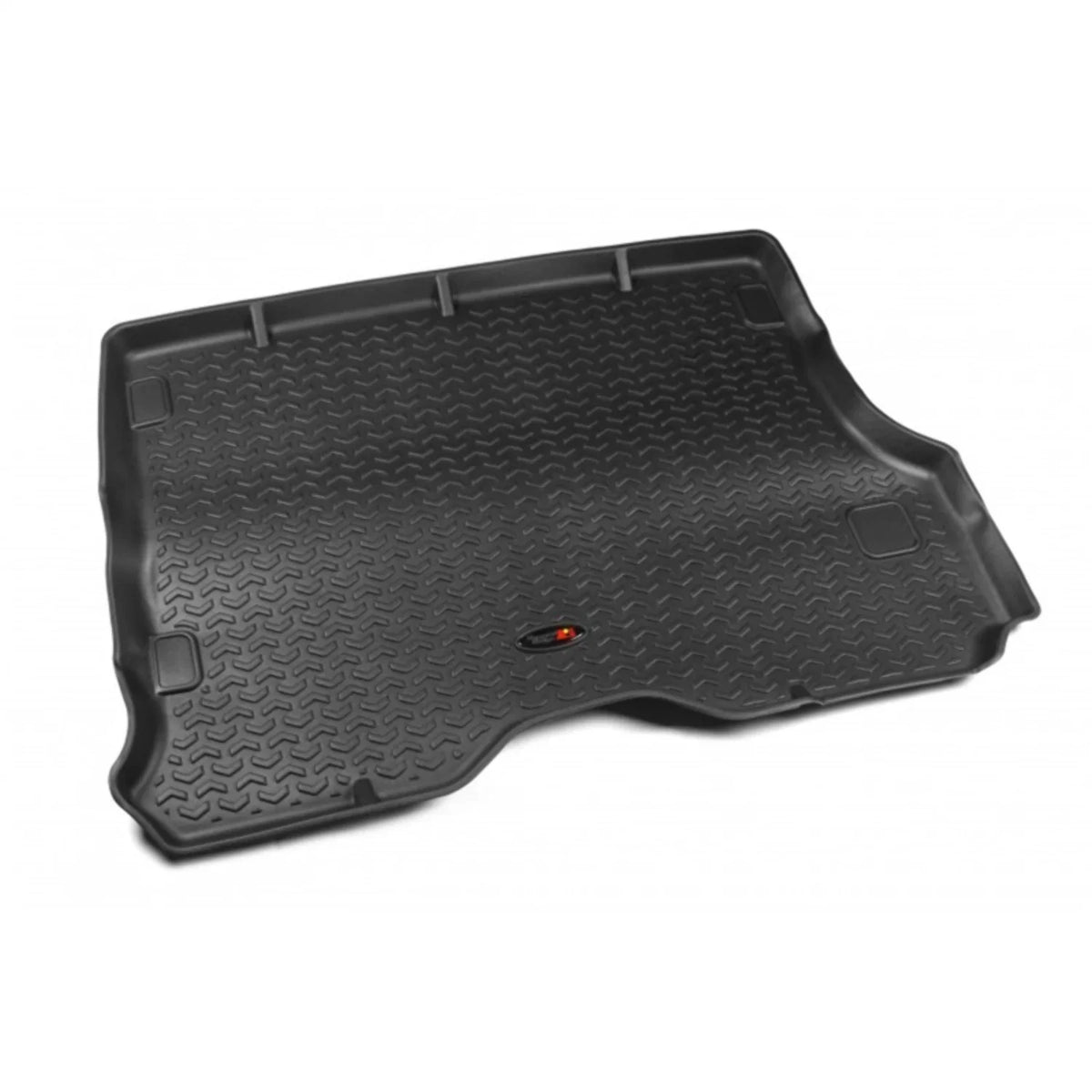 Rugged Ridge by RealTruck | 12975.29 Floor Liner, Cargo; Black, appropriate with 1984-2001 Jeep Cherokee XJ