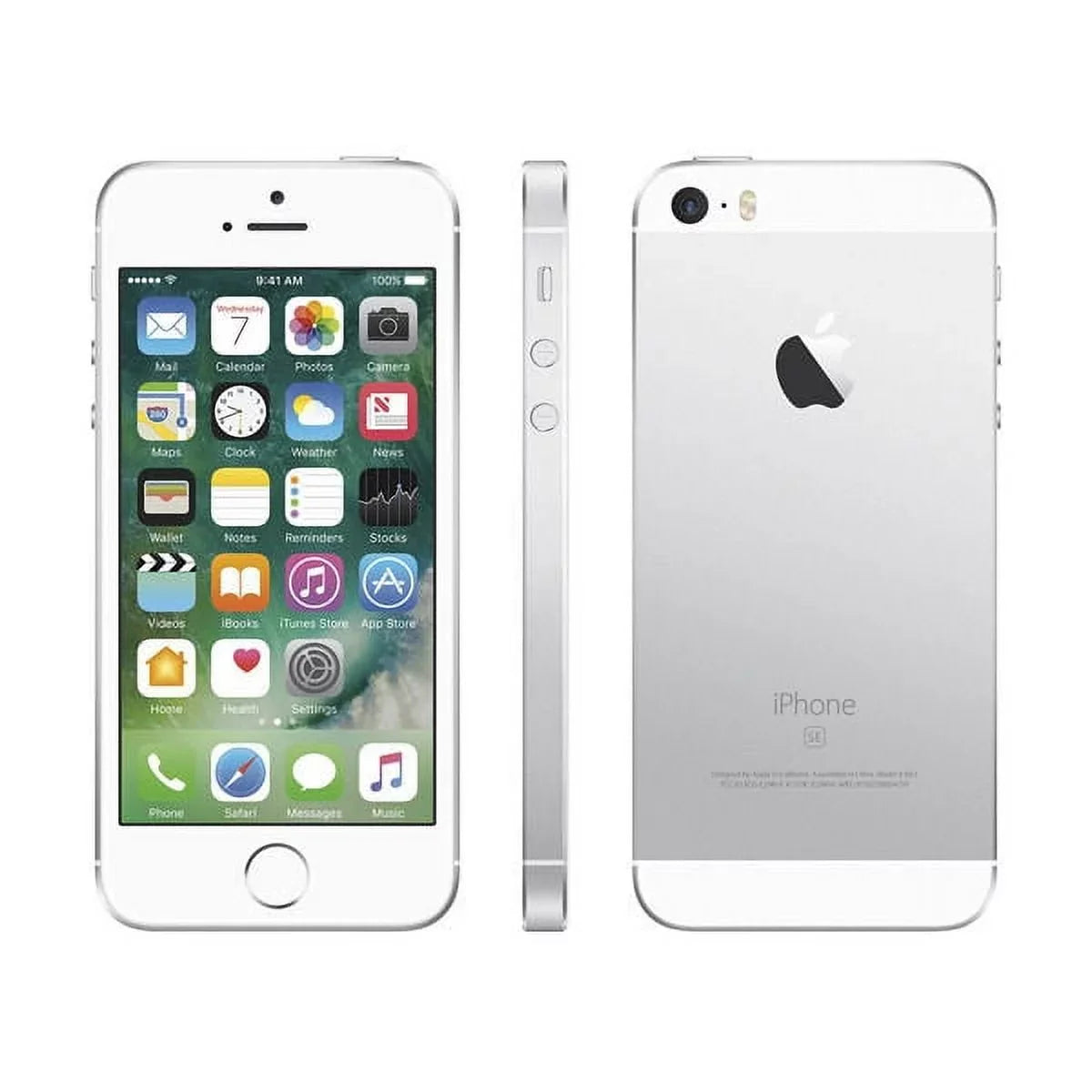 Pre-Owned  iPhone SE - Carrier Unlocked - 16GB Silver/White (Like New)