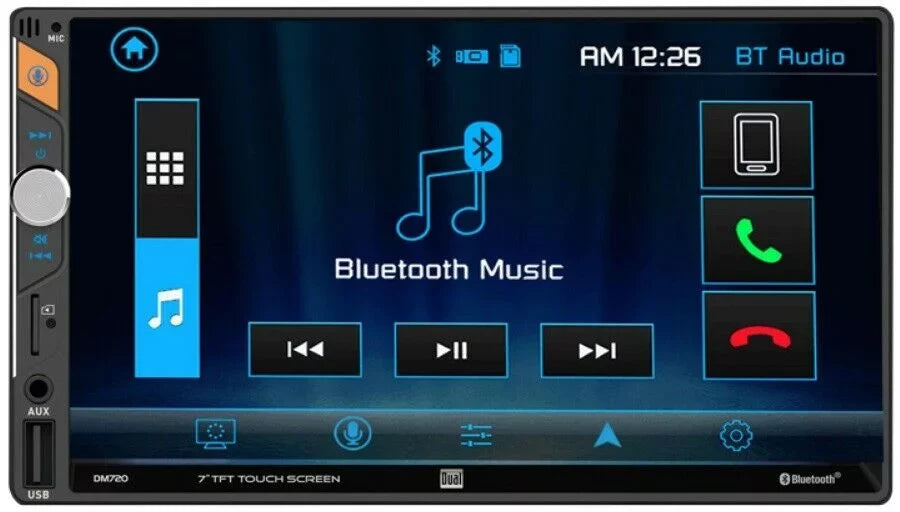 INCLUDES VEHICLE SPECIFIC INSTALLATION HARDWARE INCLUDING DASH KIT, WIRE HARNESS, AND ANTENNA ADAPTER WHEN RE. FITS 14- 17 SIERRA SILVERADO AM/FM USB/BLUETOOTH TOUCHSCREEN CAR RADIO STEREO PKG